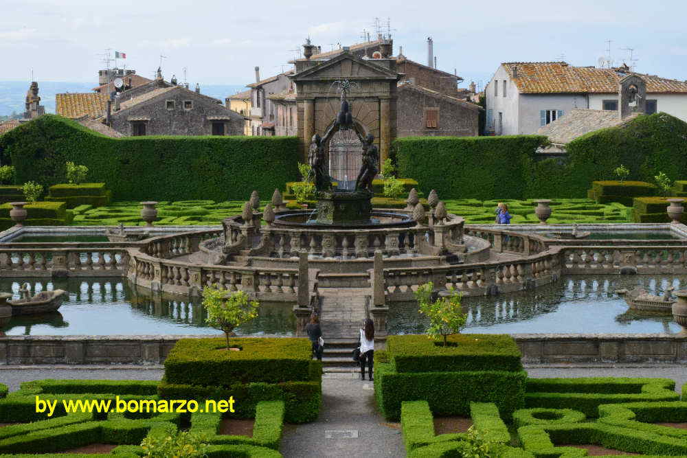 Villa Lante Fontana del Quadrato o dei Mori