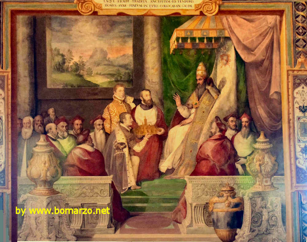 Giulio III nel 1550 restituisce Parma ai Farnese